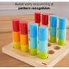 Rainbow Risers Wooden Stacking Game - Developmental Toys - 3