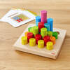 Rainbow Risers Wooden Stacking Game - Developmental Toys - 6