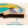 Parrot 2-in-1 Wooden Puzzle - Wooden Puzzles - 6