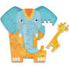 Elephant 2-in-1 Wooden Puzzle - Wooden Puzzles - 1 - thumbnail