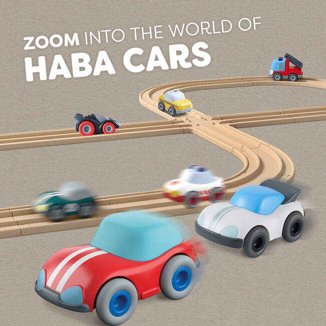 HABA Cars Green Racer & Safety Car - Transportation - 6