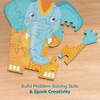 Elephant 2-in-1 Wooden Puzzle - Wooden Puzzles - 3