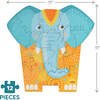 Elephant 2-in-1 Wooden Puzzle - Wooden Puzzles - 7