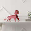 Rover 10" Modern Industrial Iron Canine LED Kids' Lamp, Red - Lighting - 7 - thumbnail