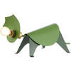Gretchen 7.5" Modern Industrial Iron Triceratops LED Kids' Lamp, Green - Lighting - 1 - thumbnail