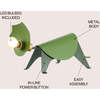 Gretchen 7.5" Modern Industrial Iron Triceratops LED Kids' Lamp, Green - Lighting - 2 - thumbnail