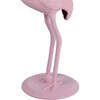 Blanche 25" Classic Mid-Century Glass Top Flamingo End Table, Pink - Accent Tables - 6 - thumbnail