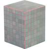 Callista 18" Modern Bohemian Ceramic Tiled Rectangle End Table, Sage Gray/Pink - Accent Tables - 1 - thumbnail