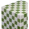Callista 18" Modern Bohemian Ceramic Tiled Rectangle End Table, Green/Light Gray - Accent Tables - 5