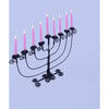 Licht Wire Twirly Menorah, Midnight - Menorahs & Candles - 2 - thumbnail