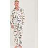 Holiday Toile Men's Pajama Pants Set - Pajamas - 2