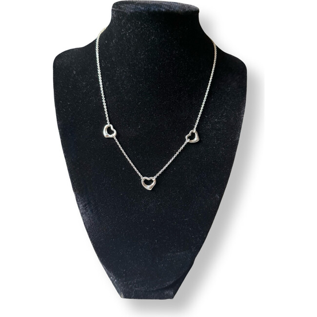 Vintage Tiffany & Co.Triple Open Heart Necklace