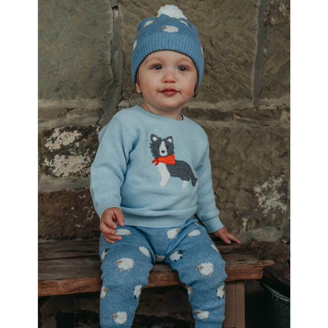 On The Farm Leggings Sheep Jacquard