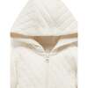 Quilted Hooded Coverall Wheat Melange - Rompers - 3
