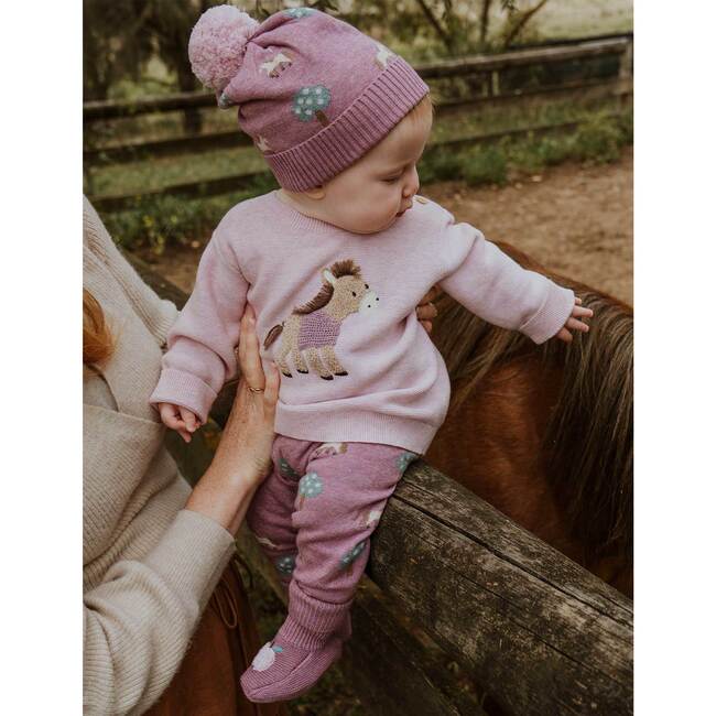 On The Farm Leggings Orchard Jacquard