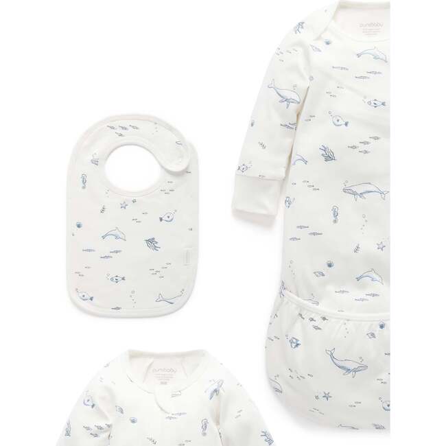 Newborn Hospital Gift Pack 6 Piece Vanilla Nautical Pack