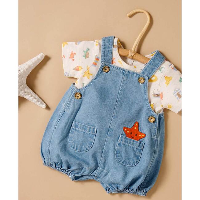 Resort Overall Set Faded Denim - Mixed Apparel Set - 5