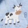 Quilted Footie Farm Alphabet Print - Rompers - 6