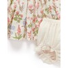 Linen Blend Dress & Headband Set Dune Flowers Print - Dresses - 2