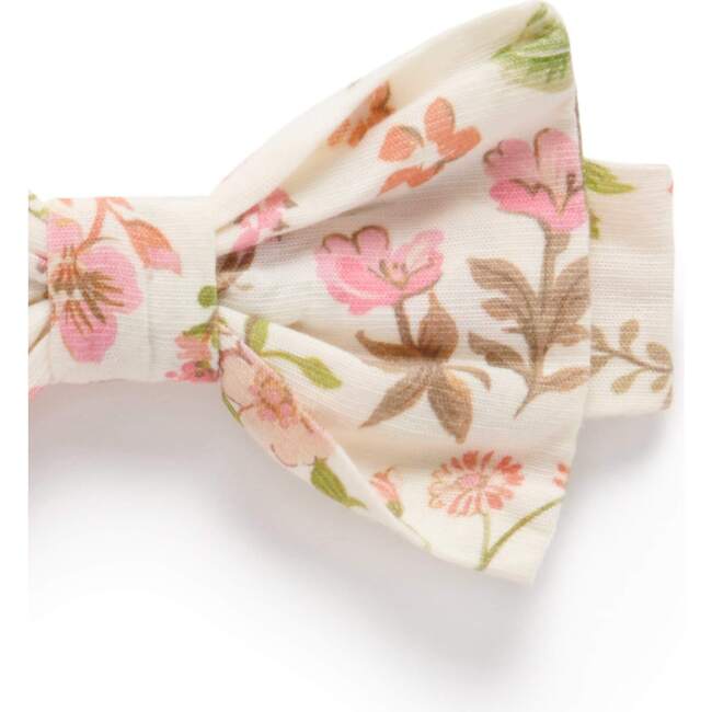 Linen Blend Dress & Headband Set Dune Flowers Print - Dresses - 4