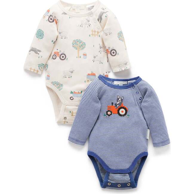 2 Pack Bodysuit Herding Sheep Print - Onesies - 6