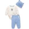 3 Piece Gift Set Bluestone Melange - Mixed Apparel Set - 1 - thumbnail
