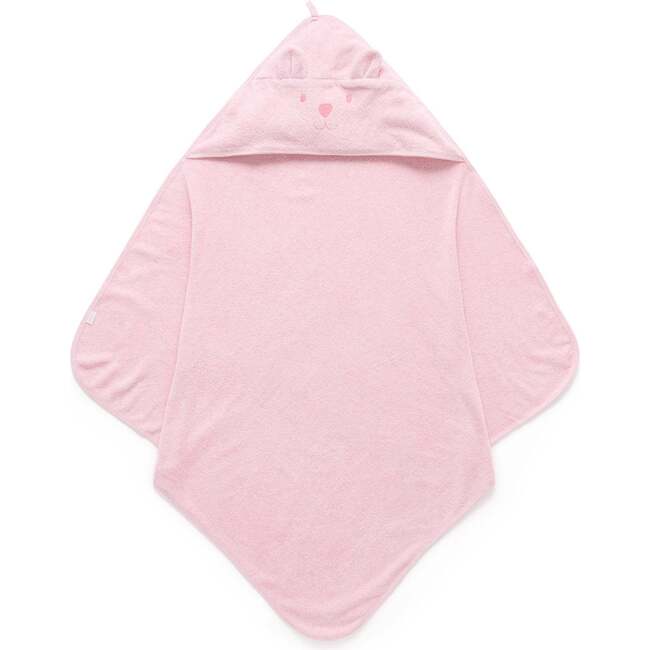 Essential Bear Towel, Pale Pink Melange