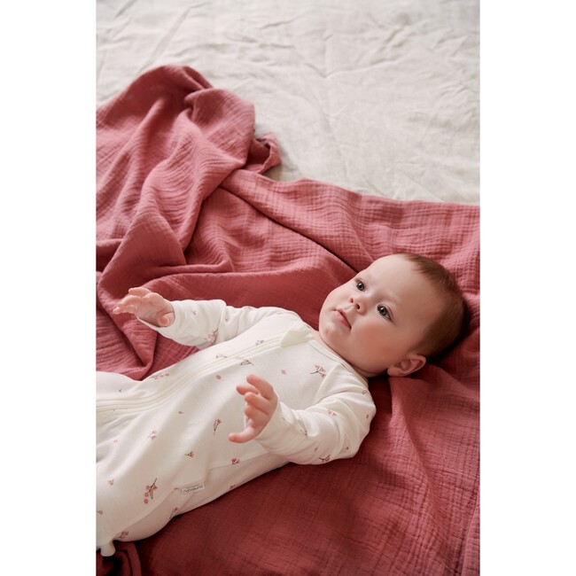 4 Pack Zip Footie Vanilla Blossom Pack