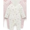 4 Pack Zip Footie Vanilla Blossom Pack - Rompers - 4 - thumbnail