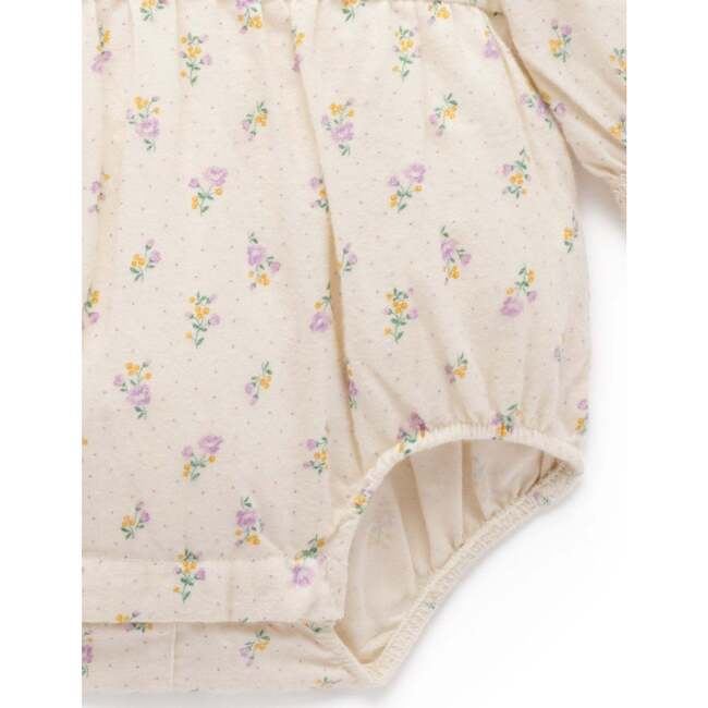 Gathered Bodysuit & Headband Primrose Print - Onesies - 3