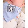 Thick Zip Footie & Bib Set Hearding Sheep Print - Rompers - 7