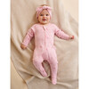 2 Pack Zip Footie Pale Pink Blossom Pack - Rompers - 2