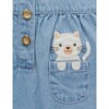 Pocket Overall Set Faded Denim - Mixed Apparel Set - 2