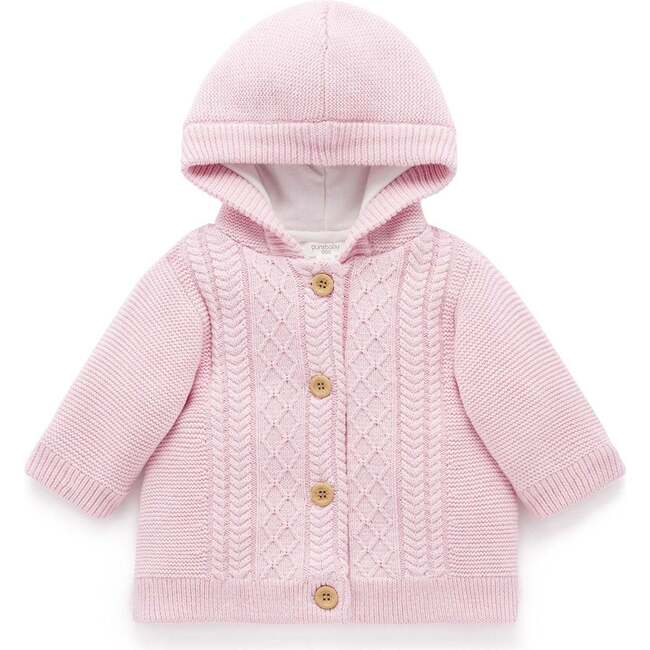 Cable Padded Jacket Primrose Melange