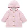 Cable Padded Jacket Primrose Melange - Jackets - 1 - thumbnail