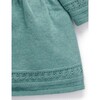 Primrose Knitted Dress Pea Green Melange - Dresses - 5