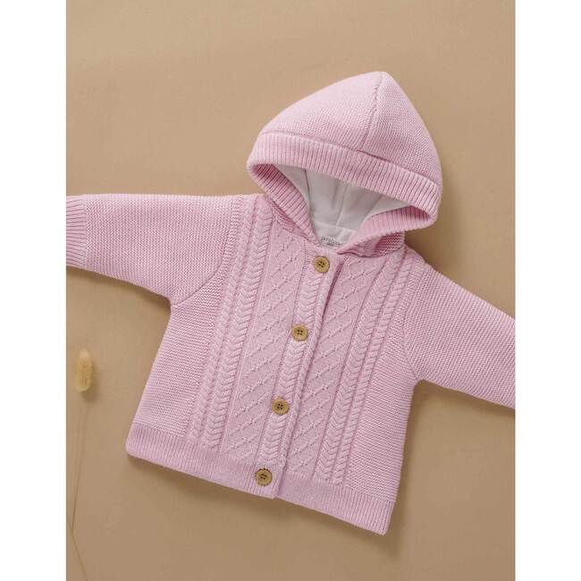 Cable Padded Jacket Primrose Melange