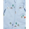 Embroidered Fleece Footie Herding Sheep Broderie - Rompers - 5 - thumbnail