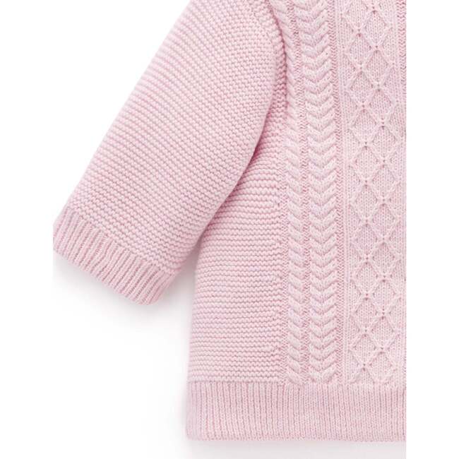 Cable Padded Jacket Primrose Melange - Jackets - 4