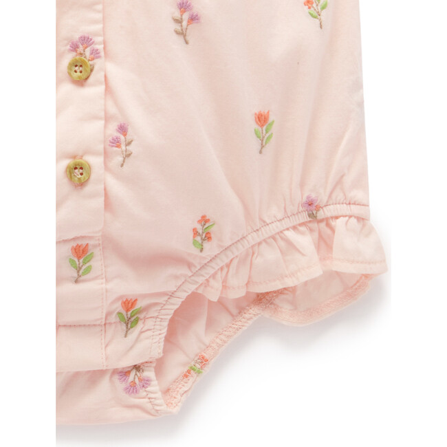 Embroidered Bodysuit & Sunhat Sprig Broderie - Onesies - 3