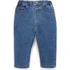 Straight Leg Jean Mid Denim - Jeans - 1 - thumbnail