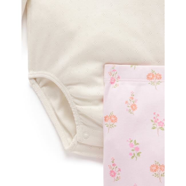 3 Piece Set Aster Print - Mixed Apparel Set - 3