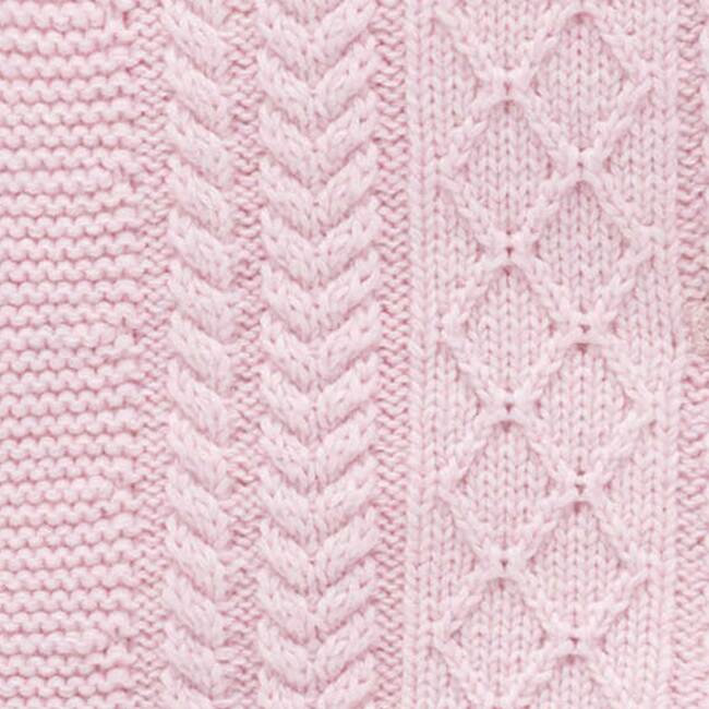 Cable Padded Jacket Primrose Melange - Jackets - 6