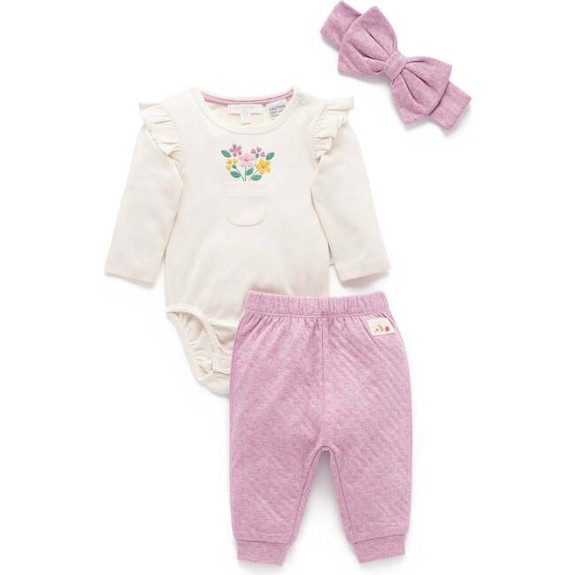 3 Piece Gift Set Lavender Melange