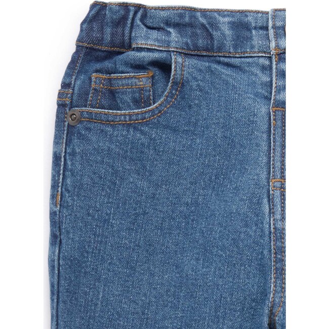 Straight Leg Jean Mid Denim - Jeans - 3