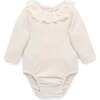 Ruffle Pointelle Bodysuit Cloud - Onesies - 1 - thumbnail