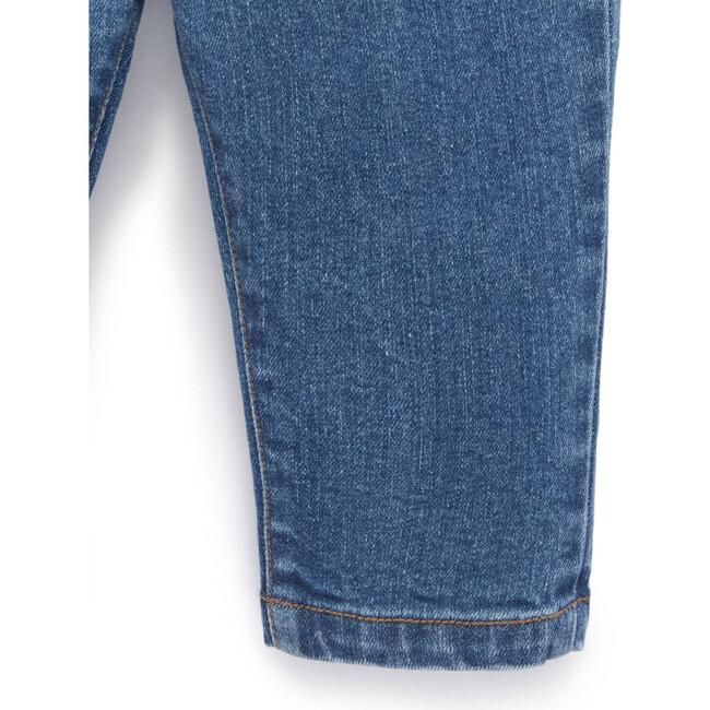 Straight Leg Jean Mid Denim - Jeans - 4