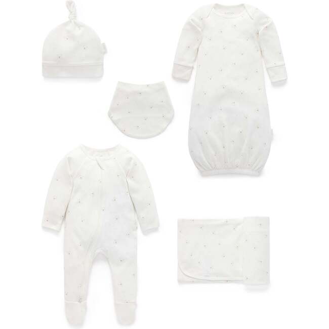 Welcome Baby Gift Pack 5 Piece Vanilla Bear