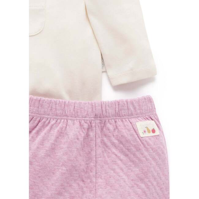 3 Piece Gift Set Lavender Melange - Mixed Apparel Set - 4