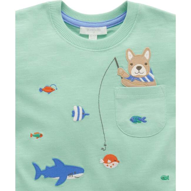 Catching a Shark Set Mint - Mixed Apparel Set - 3